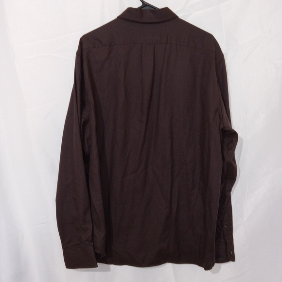 NWT J.Crew Cotton-cashmere Blend Shirt CC100 Dark Chocolate Size XL - Picture 6 of 12